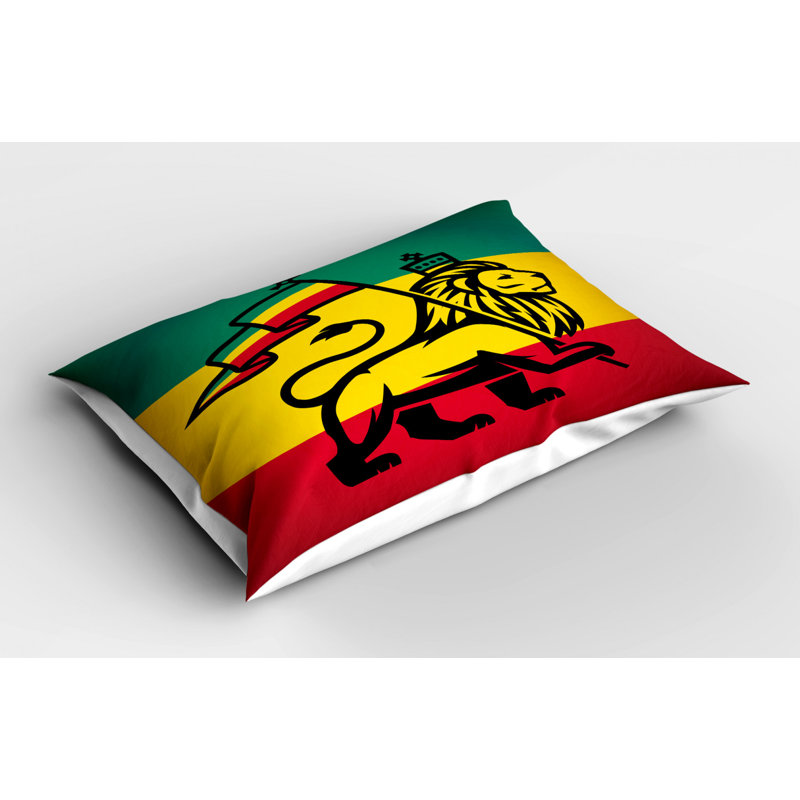 Rasta Polyester Sham Set, Twin