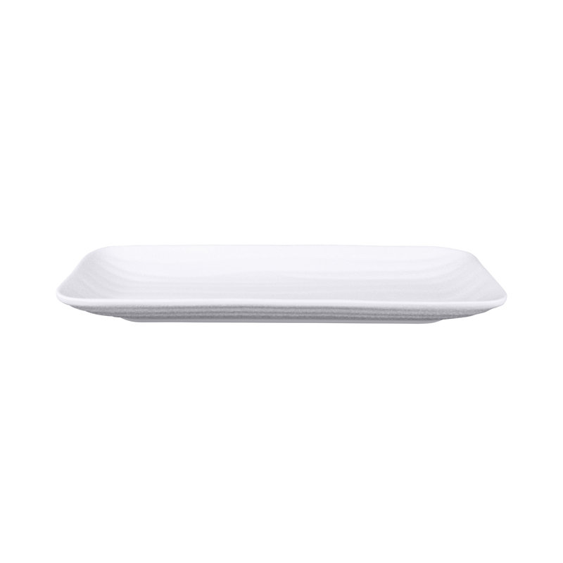Elite Global Solutions Zen Melamine Platter, White