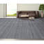 Tapis gris de haute qualité noué à la main-92650854