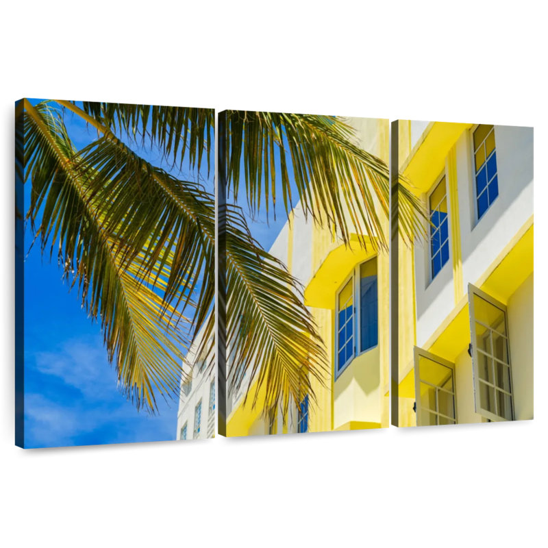Lilie Miami Art Deco, 24" H x 38" W