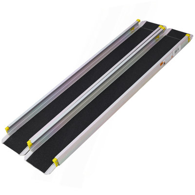 Rampes télescopiques 7 'pour fauteuil roulant réglable