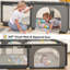 Parc pour bébé, très grand centre d'activités pour enfants, cour de jeu robuste pour les tout-petits-94283685-94283687