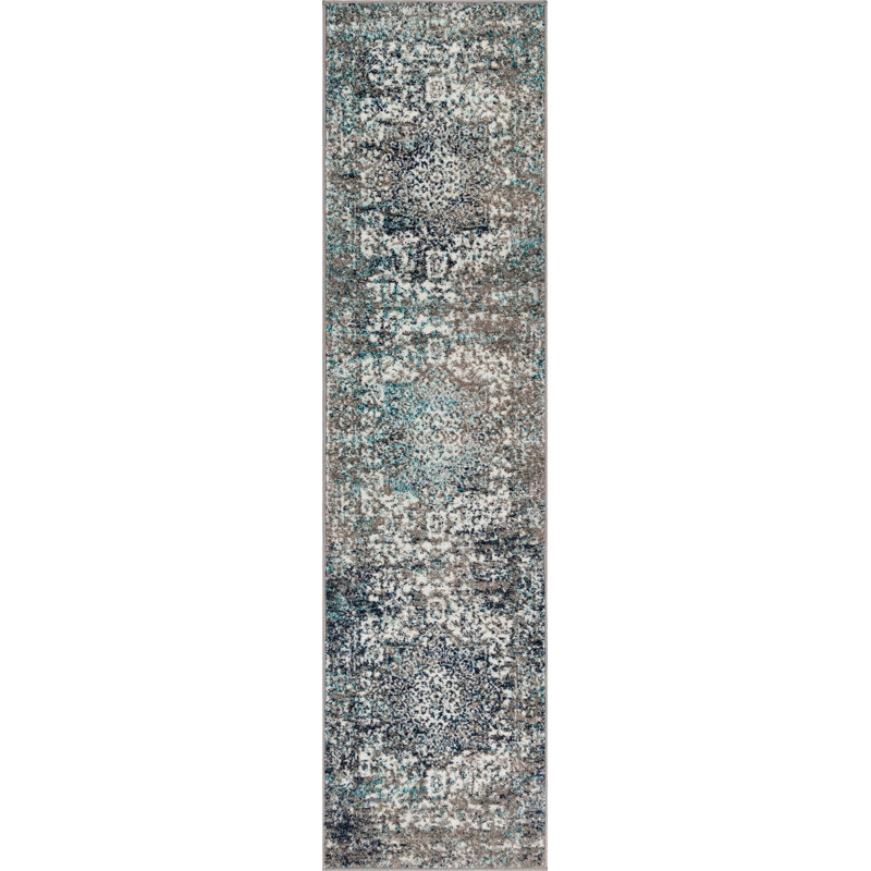 Oriental Area Rug, Runner 61 x 244cm