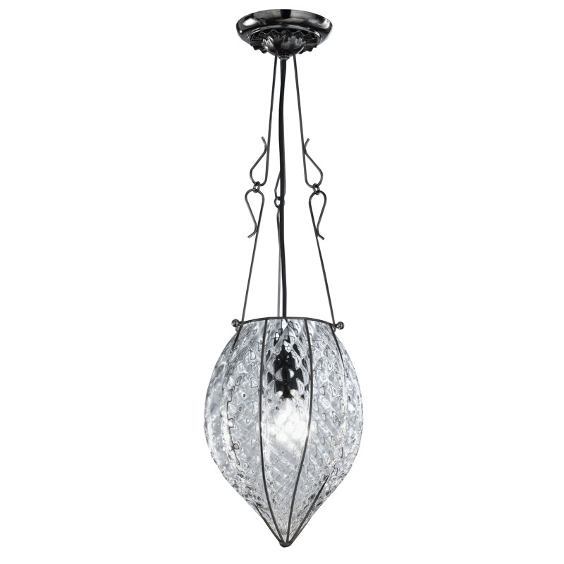 Pozzo 1 - Light Dark Steel Unique/Statement Pendant