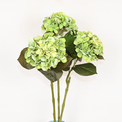 Arrangement floral de baies d'hortensia artificiel 25 po 25 po printemps été été