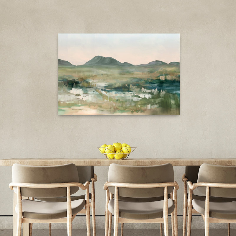 Tranquil Hills Under Soft Sky by Ian C - Wrapped Canvas Print, 60.96 cm H x 91.44 cm W