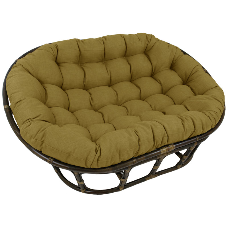 Coussin d'intérieur / d'extérieur Papasan, Blé
