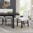 Madison Contemporary Upholstered Dining Chairs,2pc
