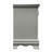 Grey 2-Drawer Nightstand