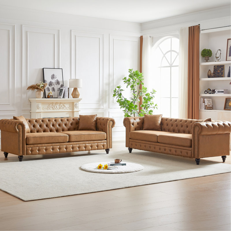 Tissu chenille avec structure en bois massif et pieds en métal doré - 6 sièges confortables pour des espaces de vie. Cadre en 6 matériaux confortables, ornés