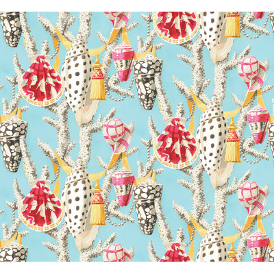 Rouleau de papier peint auto-adhésif Ocean Wonders Coastal l 20,5 po x L 18 pi