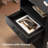 Ifsa Nightstand with Charging Station and LED Light Strips, End Table with USB Ports and Outlets-1979933379