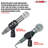 5Core Round Base Desktop Mic Stand Universal Desk Microphone Holder Table Top Stands 