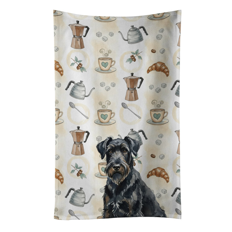Torchon noir noir Terrier russe, Terrier noir russe