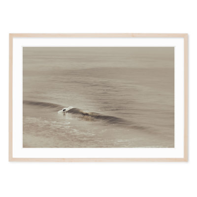 Longboard Surfer