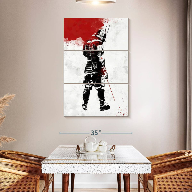 Sireci Samurai Warrior, 50" H x 32" W