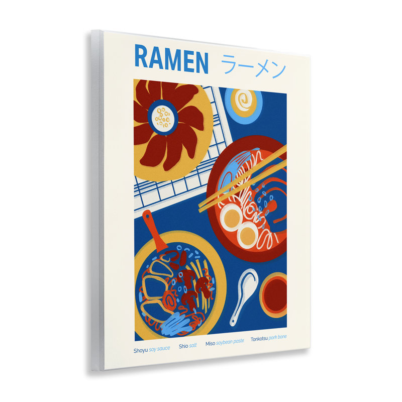 Plaque murale Ramen Table, par Victoria Barnes