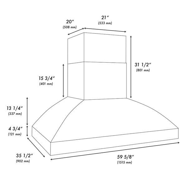 Dimensions du produit