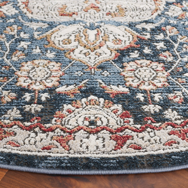 Jarely Performance Oriental Rug, Round 6'7"