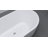 59" Streamline Soaking Freestanding Tub and Tray With Internal Drain-101637766