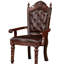 Mobilier de salle à manger en bois de cerisier brun traditionnel 2 pièces