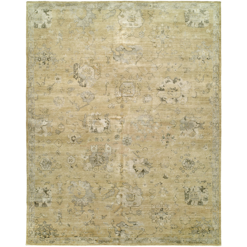 Abstract Area Rug in Beige, Runner 2'6" x 10'