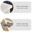 Rangement pour chaussures en alliage d'aluminium blanc