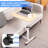 Overbed Table Height Adjustable With Tilting Desktop Bed Side Table With Wheels Lockable Rolling Standing Laptop Desk Hospital Bed Table-929888992