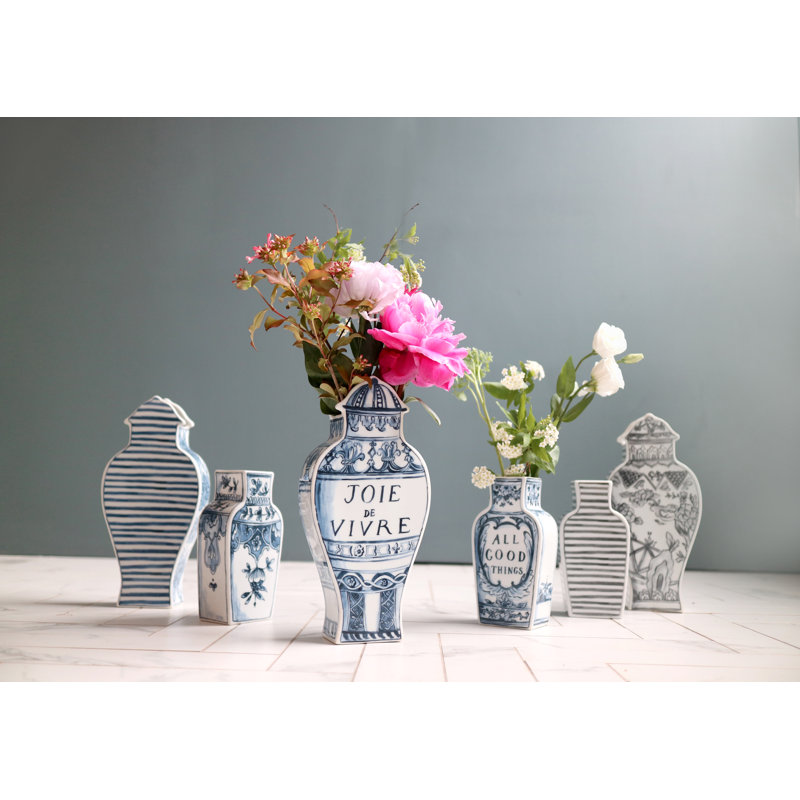 Well Versed Ceramic Table Vase