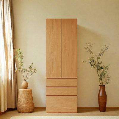 Simple Solid Color Wardrobe