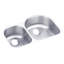 Évier de cuisine à double cuve encastrable L 31,25 po x l 20 po Lustertone-9257857