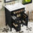 24"W Freestanding Single Vanity with Ceramic Sink Top, Drawers and An Adjustable Shelf-1018851543