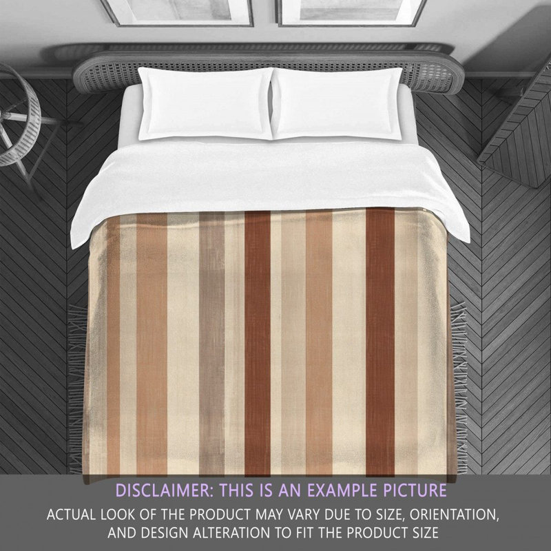 Vertical Stripe Bedding, Queen Comforter