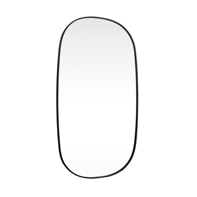 Miroir mural Bertin, 60 po x 36 po, Noir