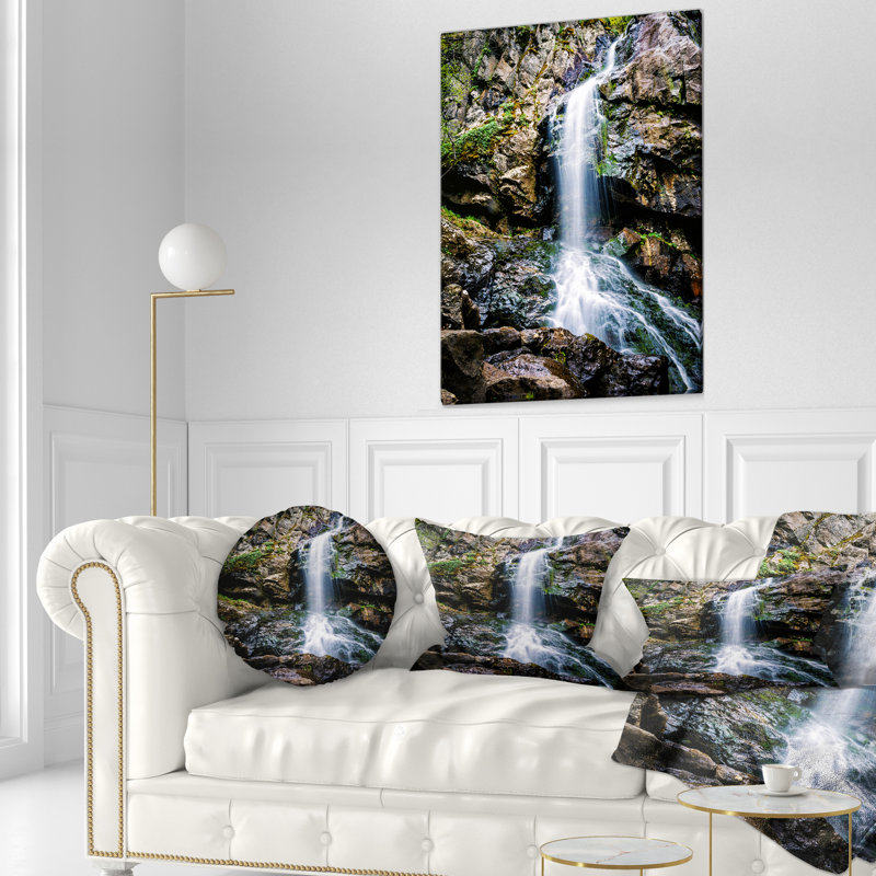 Coussin lombaire à imprimé cascade à Sofia