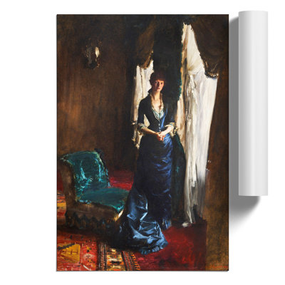 Madame Paul Escudier by John Singer Sargent - No Frame Painting