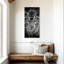 Tigre bleu sur toile, ensemble de 3 pièces-1301631686
