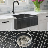 Luxury Solid Fireclay Farmhouse Sink