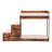 Pet Bunk Bed with Stairs Dog/Cat Window Perch Sleeper Couch Medium Size