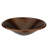 20" Master Bath Oval Self Rimming Hammered Copper Bathroom Sink