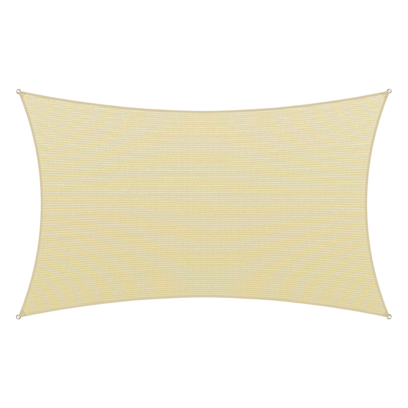 Voile d'ombrage Amgo, Beige, 14 pi x 18 pi