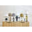 Courtly Check LED Rechargeable Cafe Table Lamp