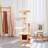 Creative Style Solid Wood Cat Tree