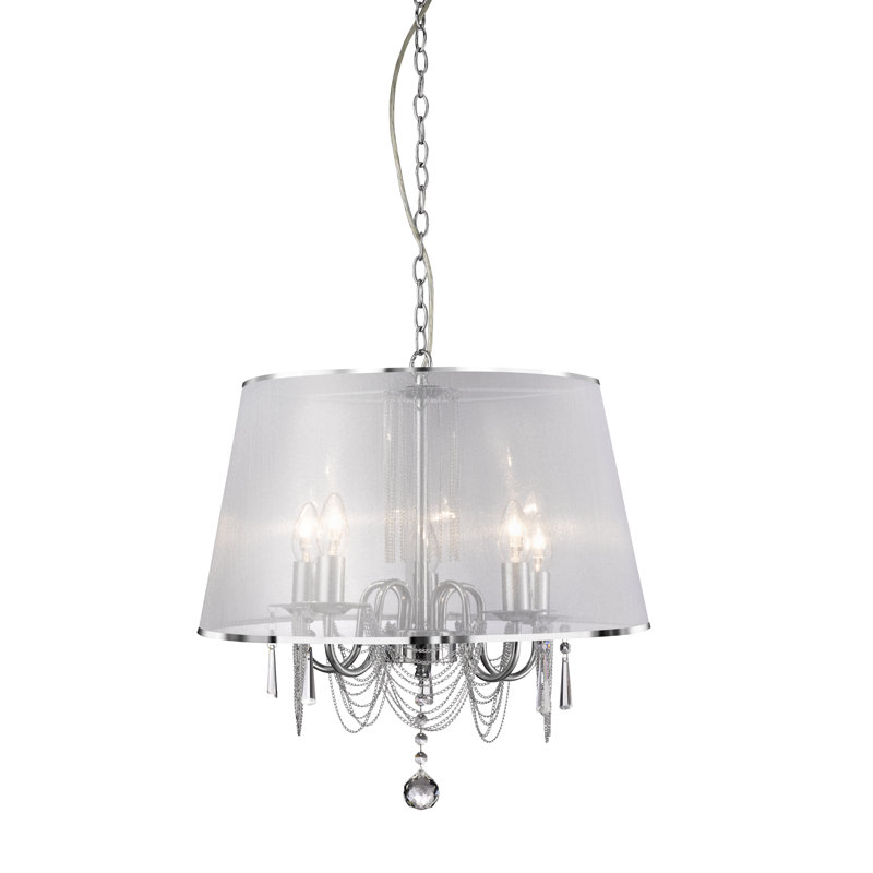 Alyson 5 - Light Drum Chandelier