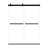 - W x 76'' H Bypass Door Frameless Shower Door with-87849798