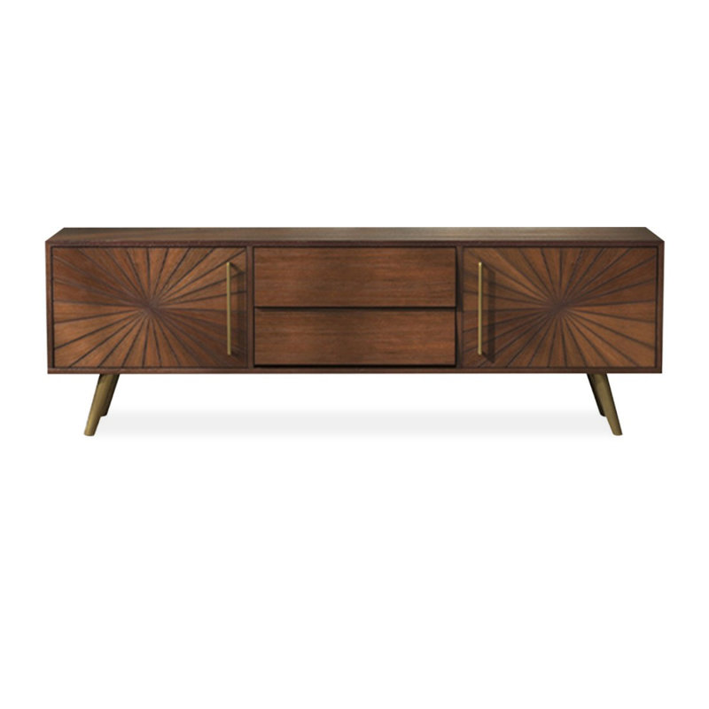 Meuble télé Modern, H 23,62 po x L 70,87 po x l 15,75 po