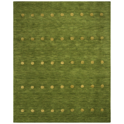 Pixley Hand Loomed Wool Polka Dots Rug
