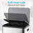 30 Liter / 8 Gallon Rectangular Hands-Free Dual Compartment Recycling Kitchen Step Trash Can