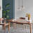 Walnut Italian-style dining table-110477896