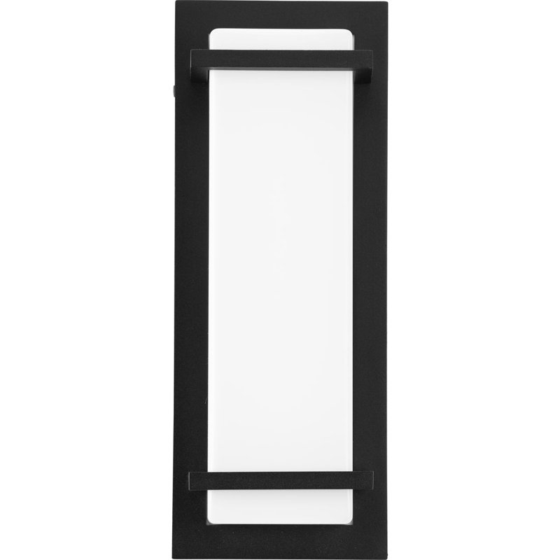 Bessoir Aluminum LED Wall Light, Black